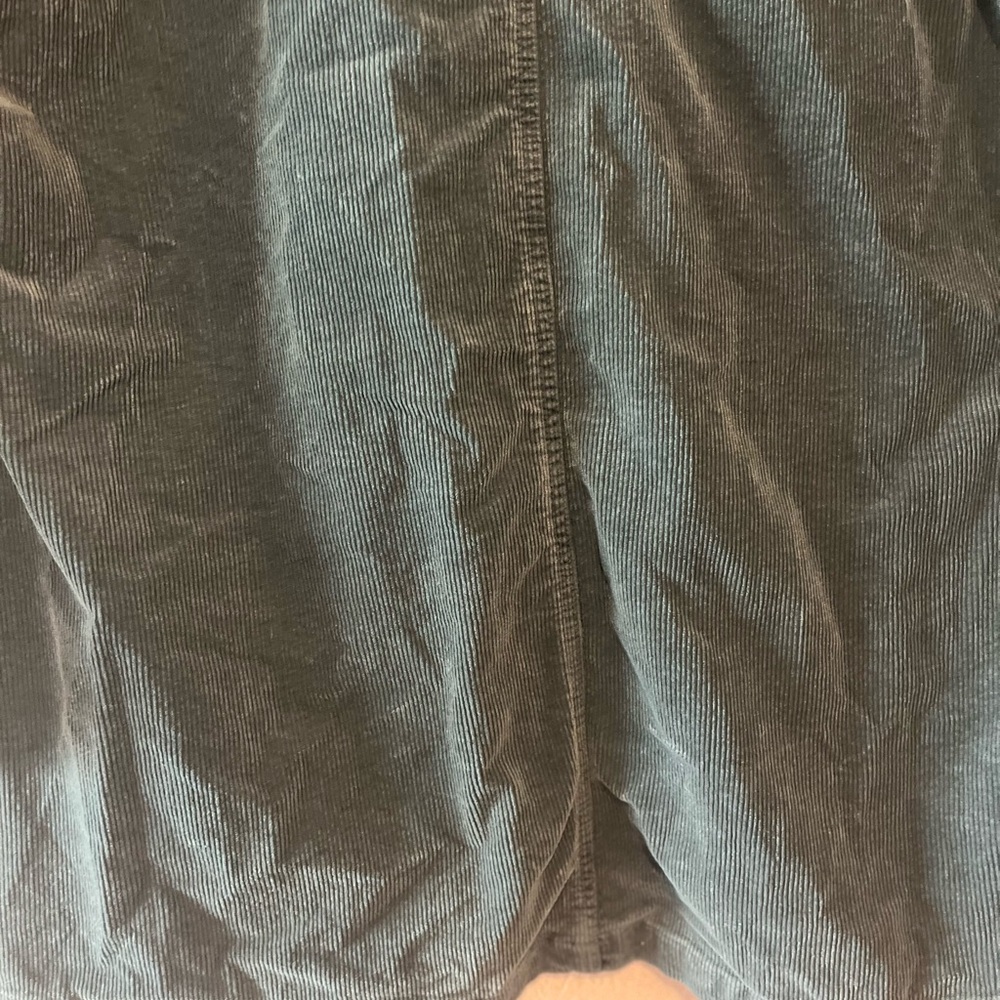 Anthropologie Pilcro Oversized Corduroy Blazer Jacket Coat Shacket Blue Sz small - Picture 8 of 16